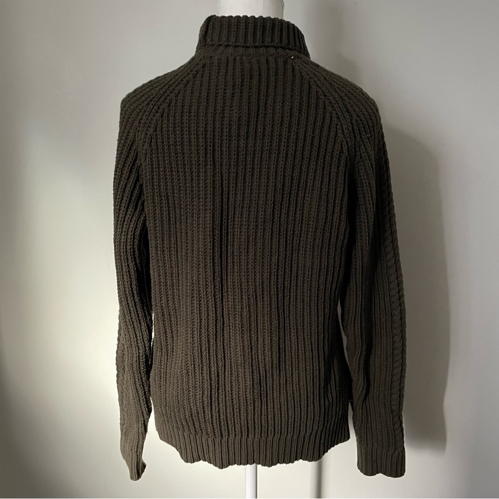 Lululemon Bring The Cozy Turtleneck Dark Olive Size 4 - Picture 8 of 11